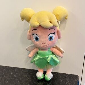 Disney Store Toddler Tinkerbell Plush 14” Soft Baby Doll Animator Series EUC